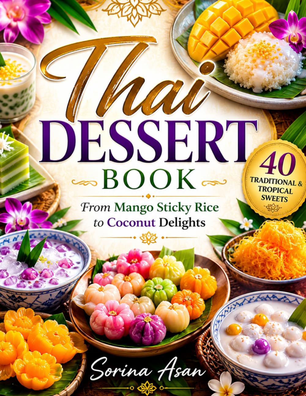 Thai Dessert Book: 40 Traditional & Tropical Sweets – From Mango Sticky Rice to Coconut Delights (Sweet Traditions Around the World)