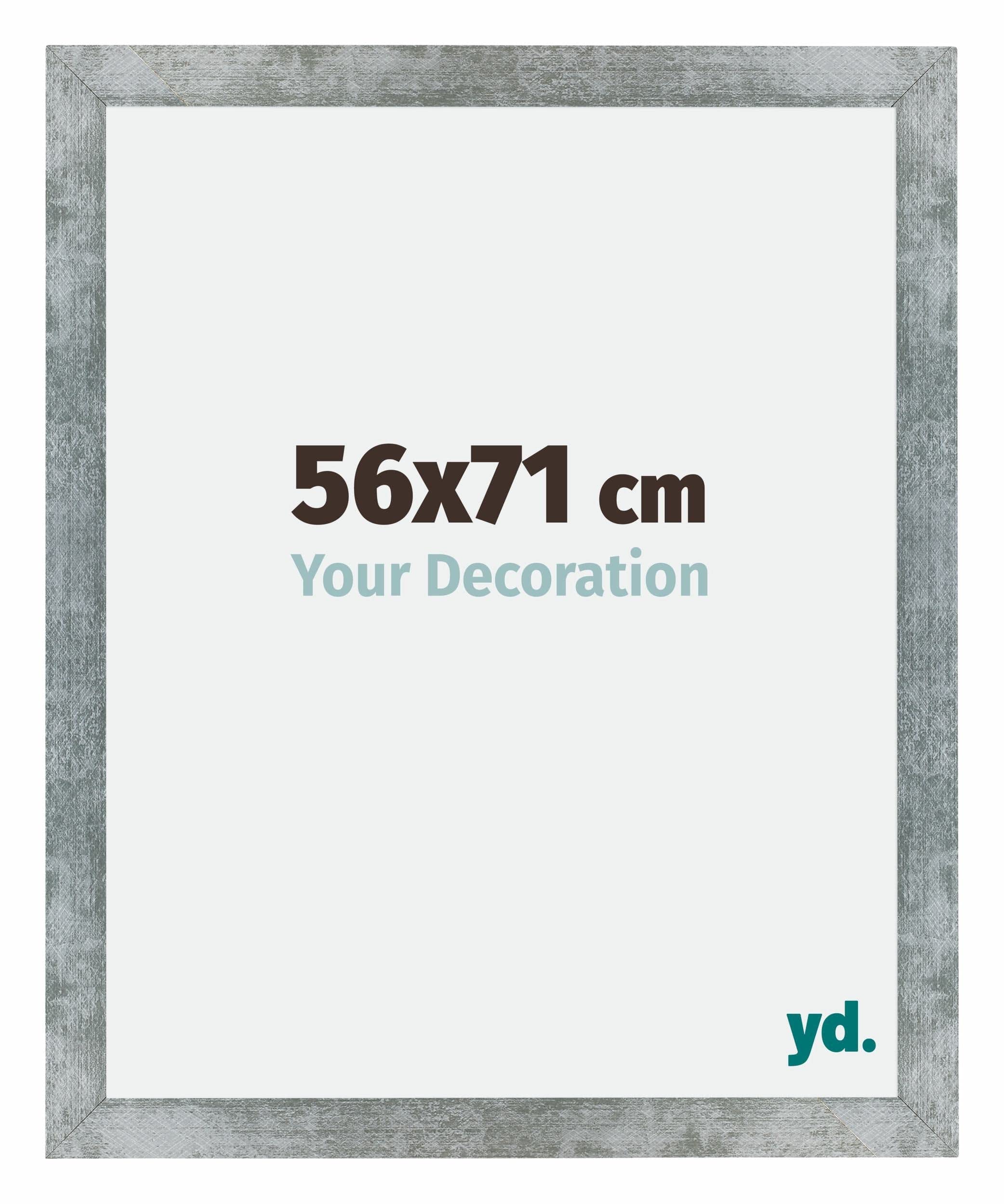 Your Decoration - Picture Frame 56x71 cm - Iron Swept - Decorative Wall Frame in MDF with Antireflection - Frame 56x71 - Mura — image 1