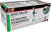 Vista 6 de Performance Tool W137P Extractor de engranajes de 3 mandíbulas de 6 pulgadas con diseño reversible para mantenimiento y reparación de vehículos