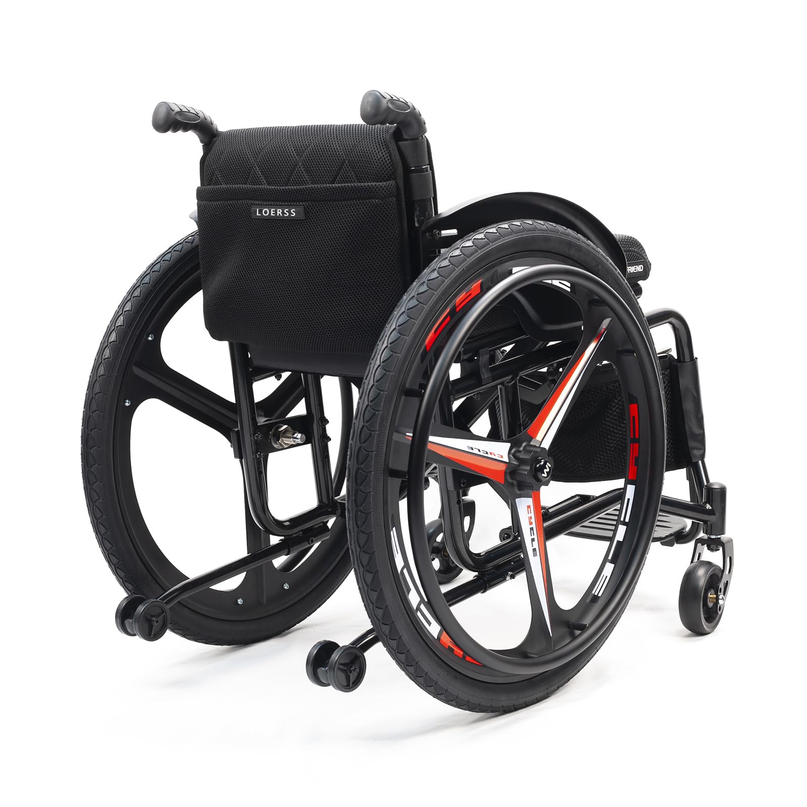 Silla De Ruedas Deportiva Ligera,silla De Ruedas Deportiva Ultraligera Plegable Todo Terreno,silla De Ruedas De Transporte Plegable,silla De Ruedas De Aluminio,para Adolescentes,Adultos(Size:42cm/16.5