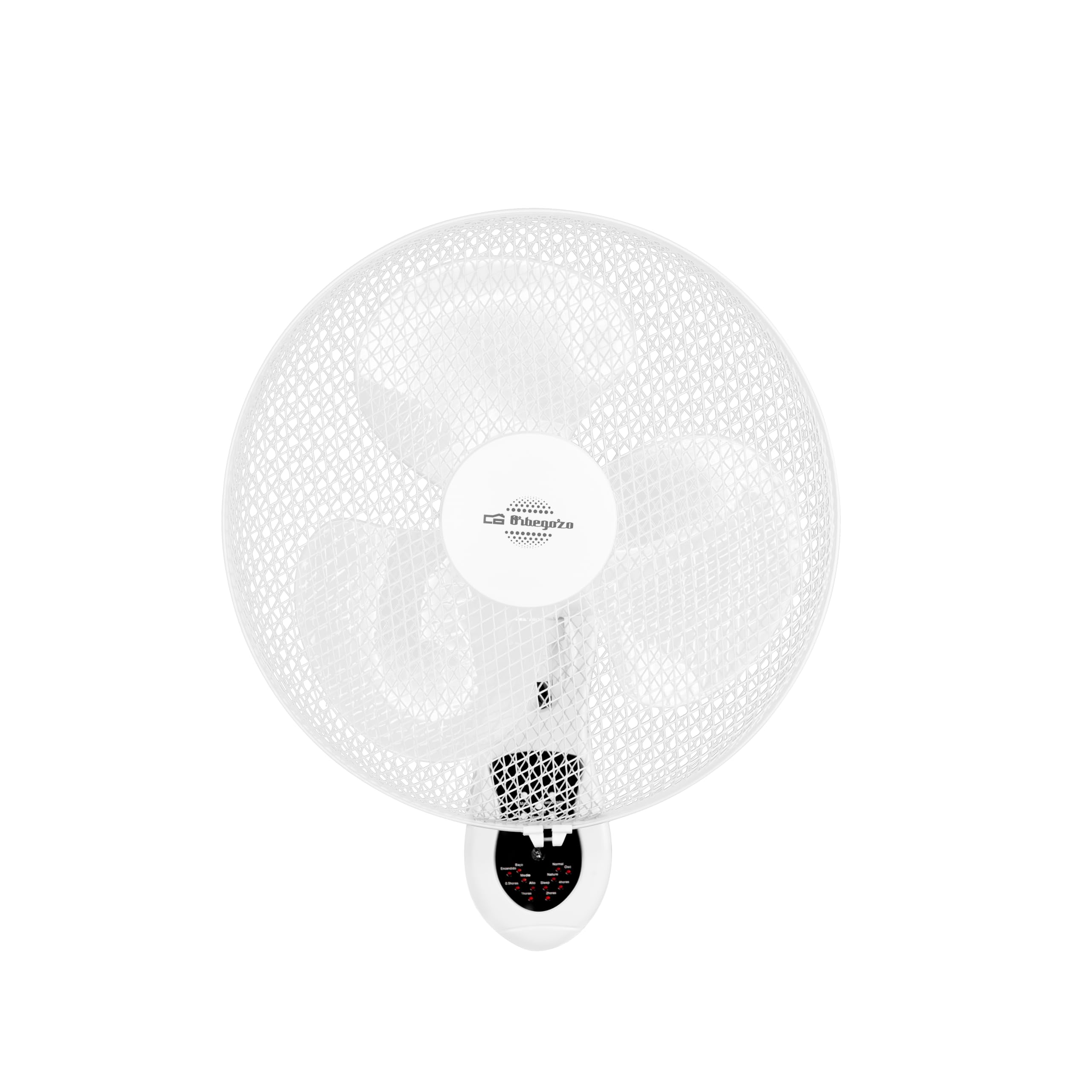 Orbegozo WF0242 Wandventilator Fernbedienung 3 Stufen Timer 40 W Kunststoff