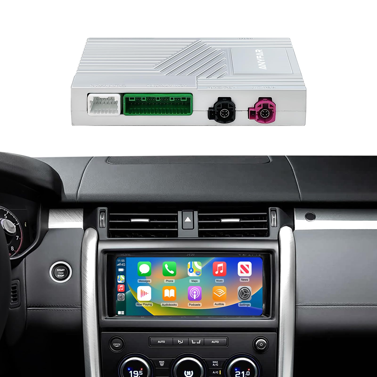  ナビ用　ANYFAR OEM UPGRADE KIT CarPlay Amazon.com: ANYFAR Wireless CarPlay Android Auto Adapter Decoder