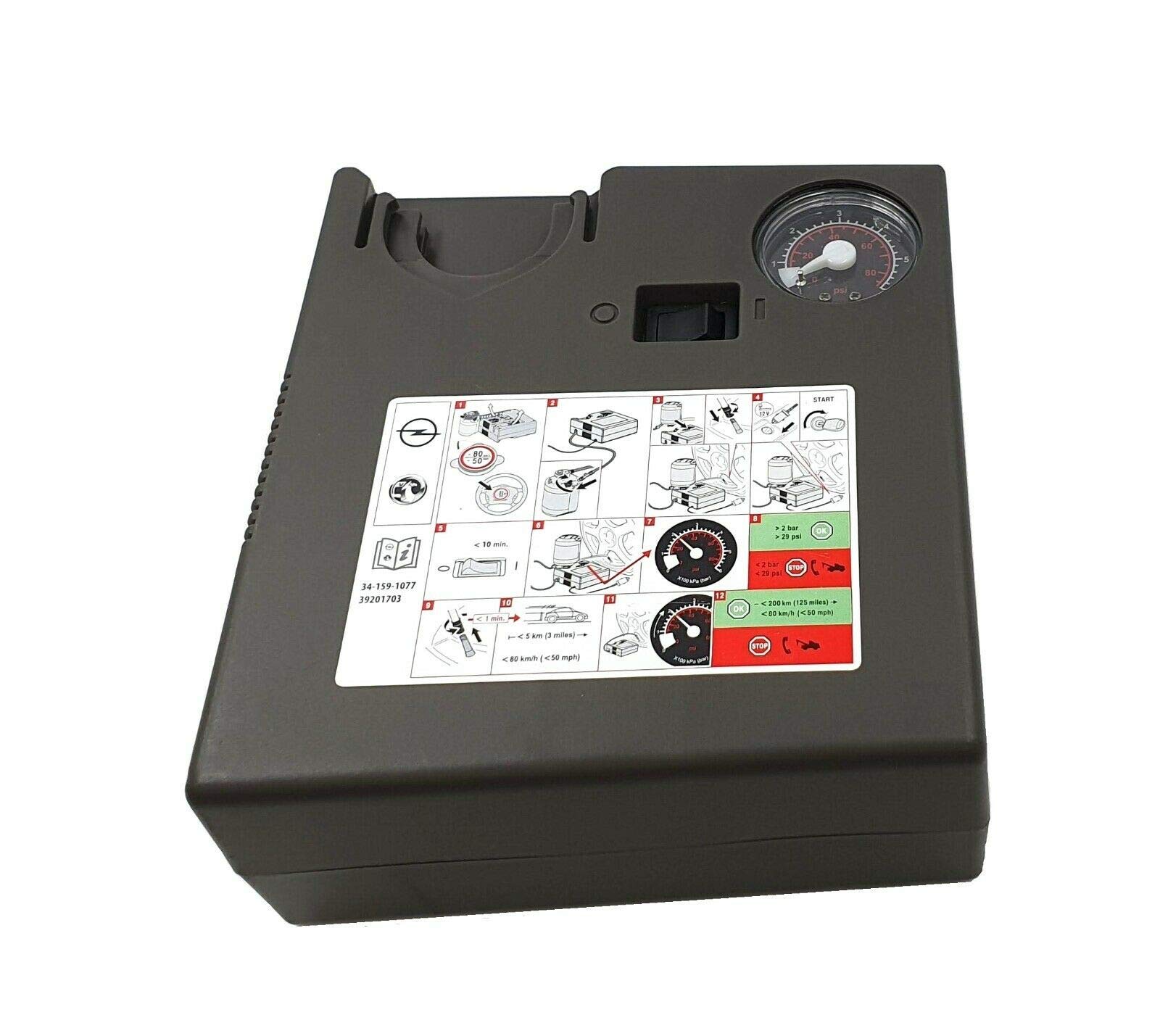 Buy Genuine Vauxhall Air Compressor 12v Portable Official Vauxhall ADAM