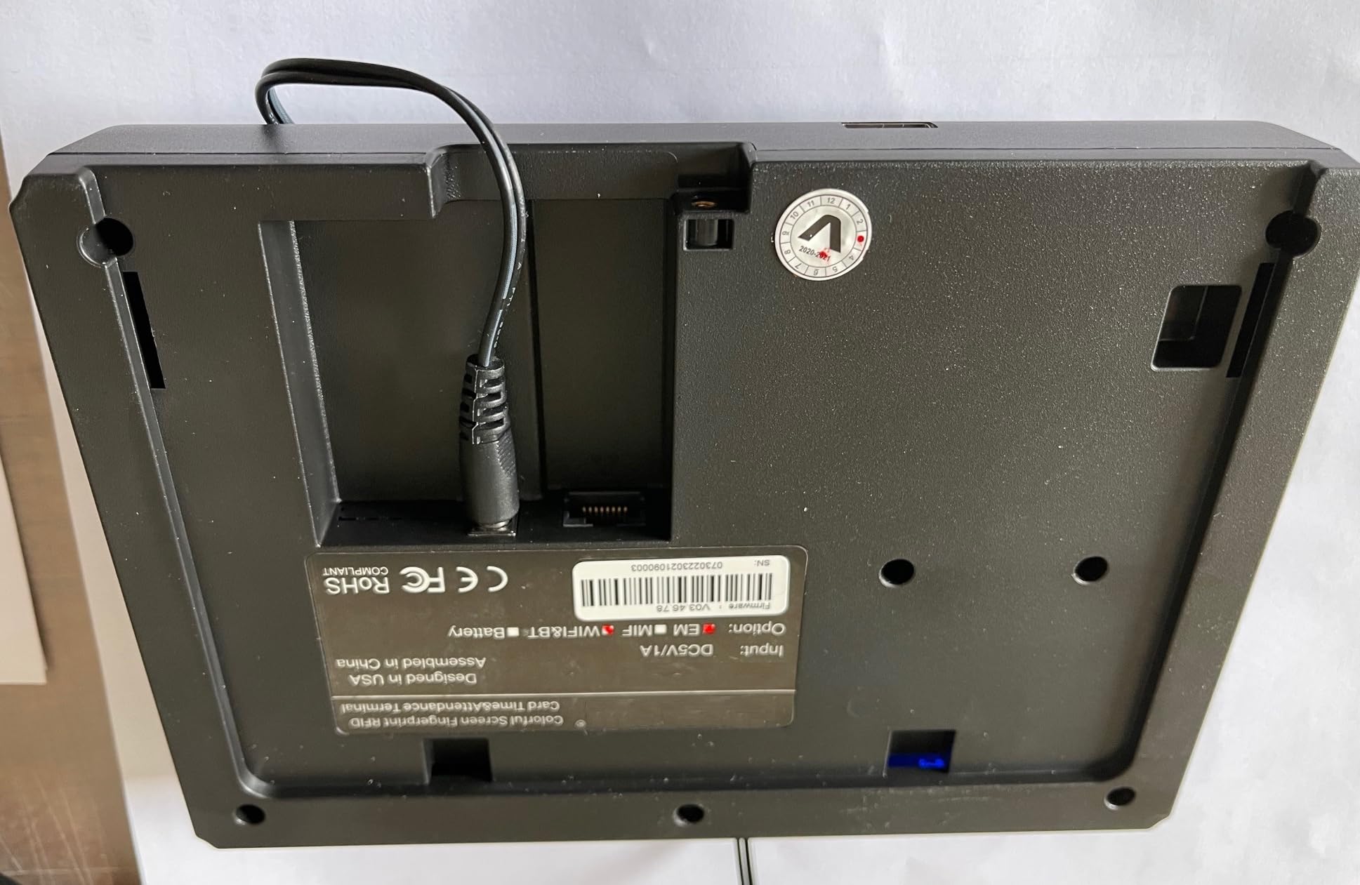 RILEVATORE PRESENZE MARCATEMPO, 30 BADGE E ISTRUZIONE SOFTWARE IN TELEASSISTENZA PER 4 MESI DEL VALORE DI € 158, IMPRONTA DIGITALE+RFID, WEBSERVER, SOFTWARE IN ITALIANO. VENDUTO DA AZIENDA ITALIANA