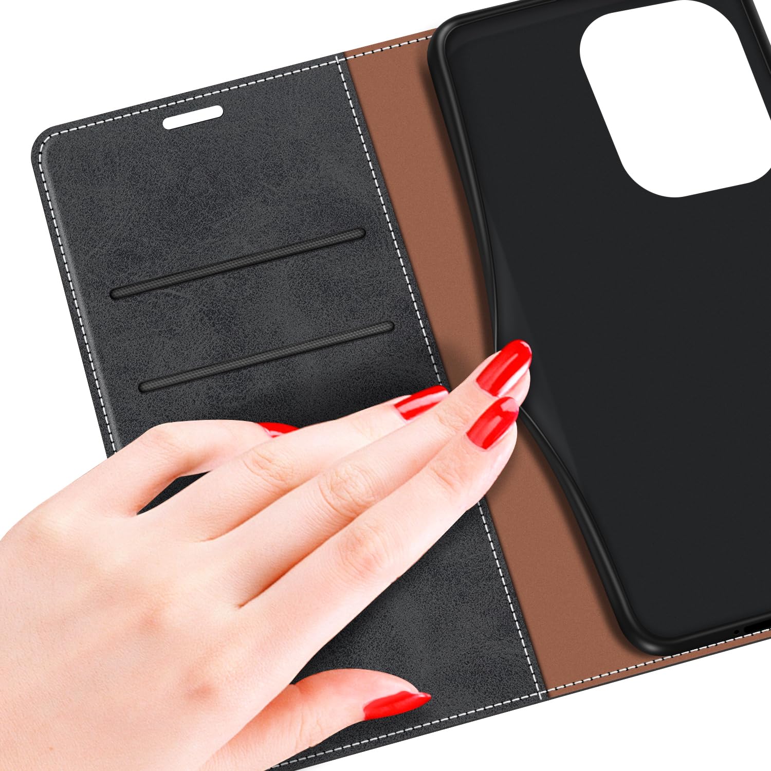 Custodia Portafoglio Per Xiaomi Redmi Note 13 5G - Cover Libro Magnetica Con Porta Carte E 919045
