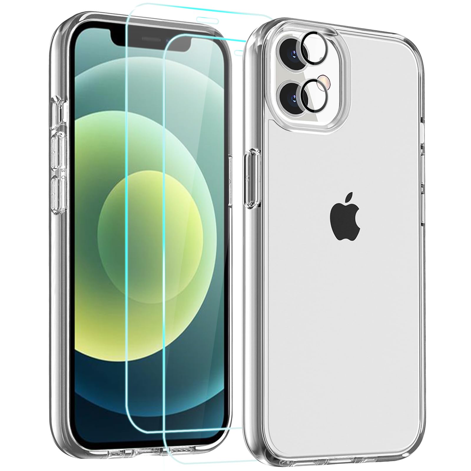 Amazon.com: FanTEK Compatible with iPhone 12 Case with 2pcs