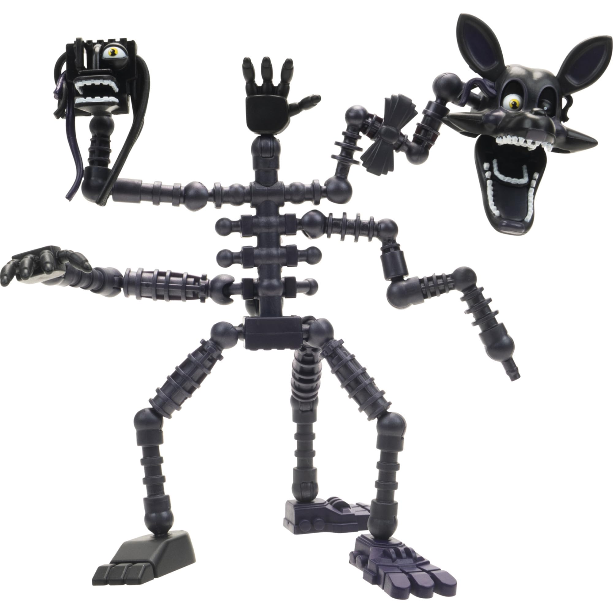 Five Nights at Freddy'S Endo-Series - Figura de coleccionista Endo-1 de 6 Pulgadas con Piezas Intercambiables de Mangle y Shadow Mangle
