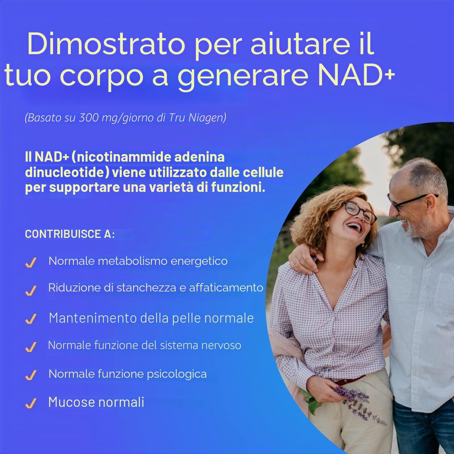 TRU NIAGEN NAD Integratore, Nicotinamide Riboside, Formula Brevettata NR, Per Ridurre Stanchezza e Affaticamento, da 30 Compresse, 300 mg per Porzione (3 mesi/3 flaconi)