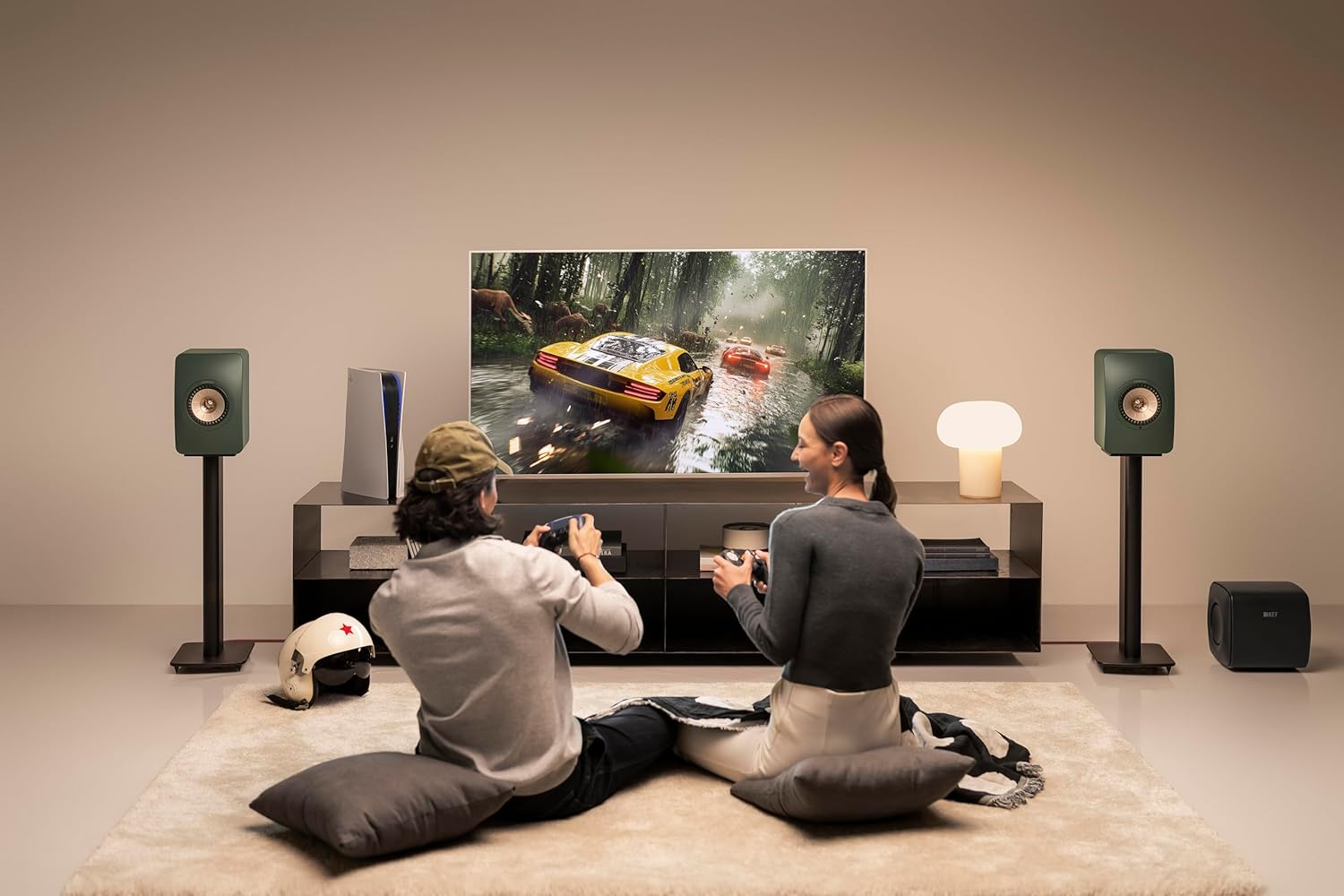 KEF LS50 Wireless II (Pair, Moss Green)