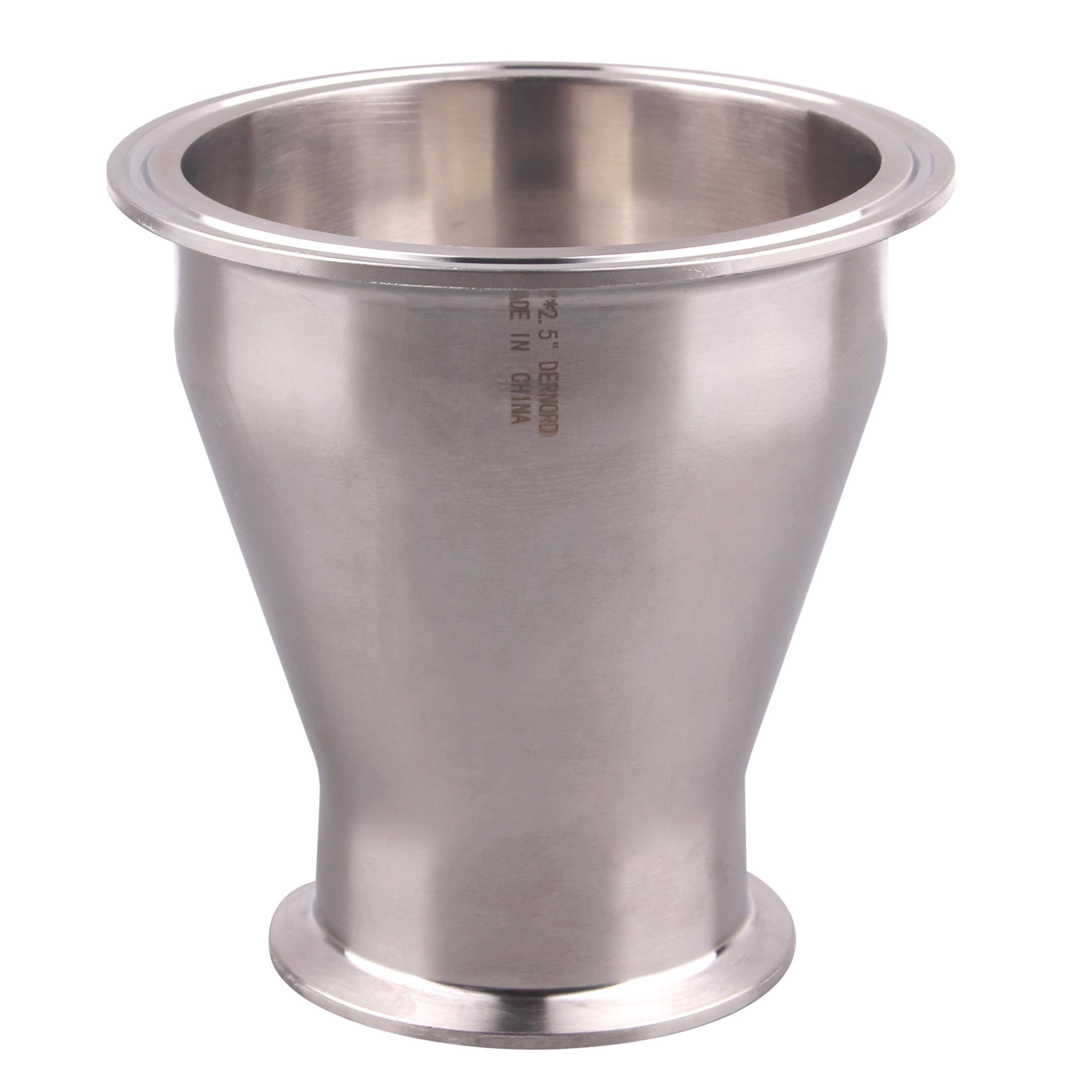 Raccord réducteur sanitaire tri-clamp inox pour brassage de bière et fabrication de jus