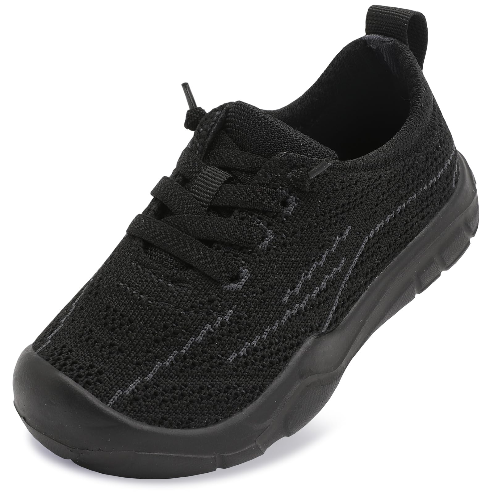 Scurtain Toddler Shoes Boys Girls Barefoot Shoes Kids Breathable Sneakers Slip on Toddler Sneakers