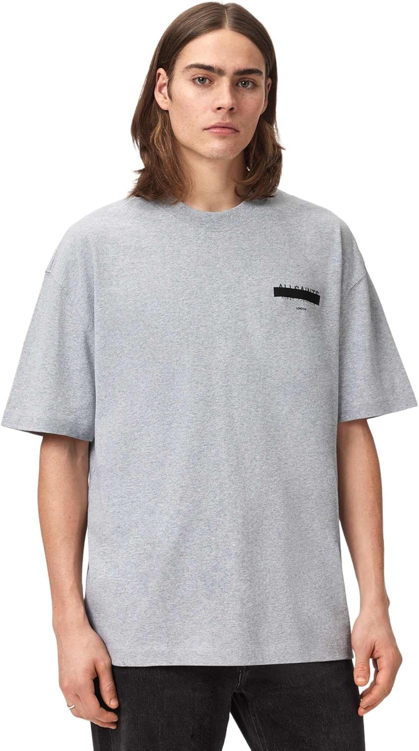Allsaints Mens Redact Ss Crew