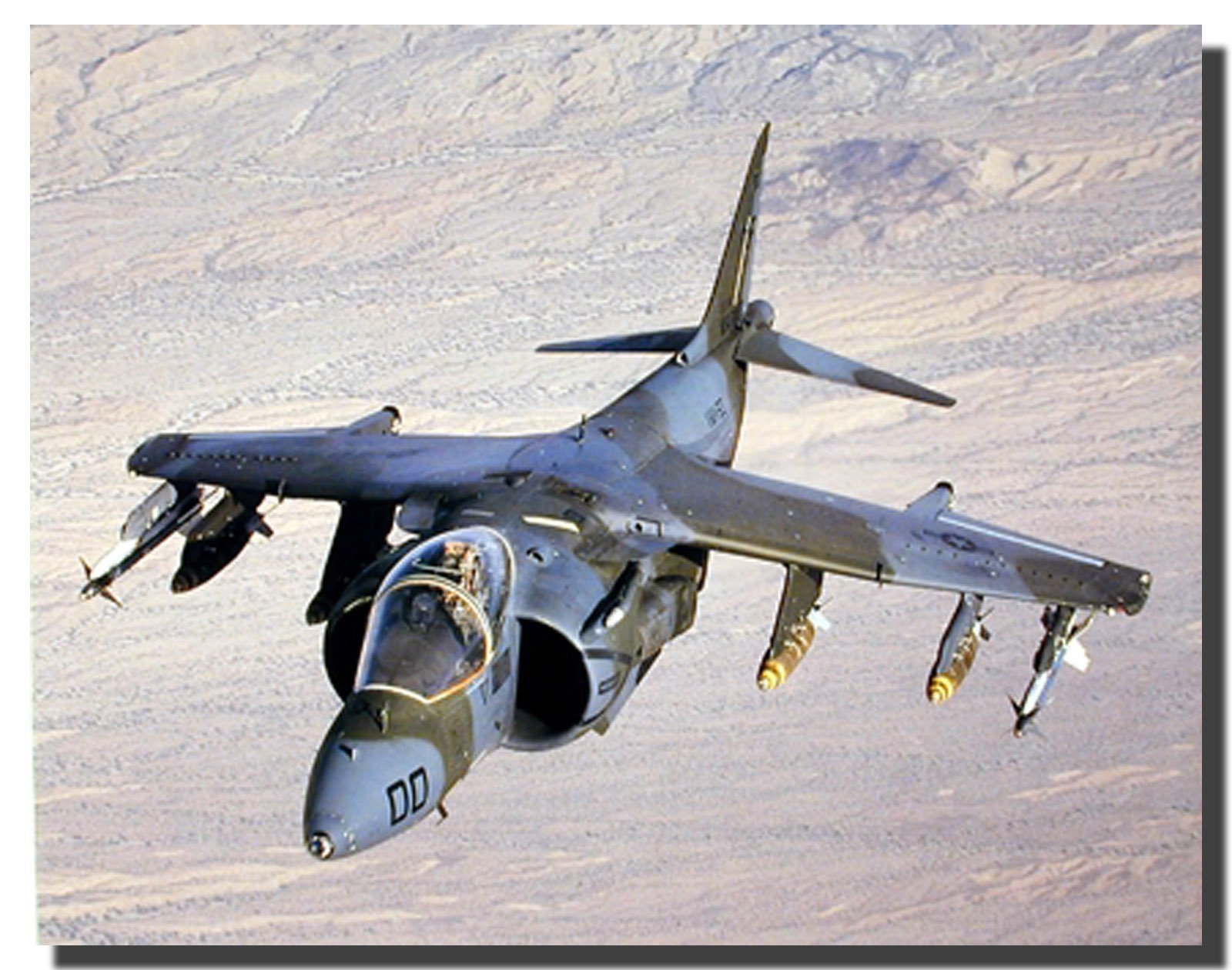 Amazon.co.jp: Military AV-8B Harrier II Jet Aviation Aircraft Art