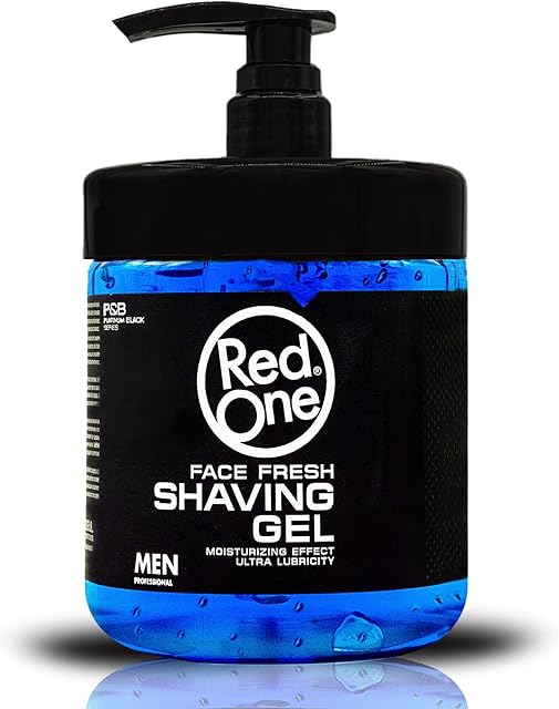 Redone Shaving Gel Face Fresh 1000 ml | Shaving Gel Transparent Men | No Foam | Ideal for Contours