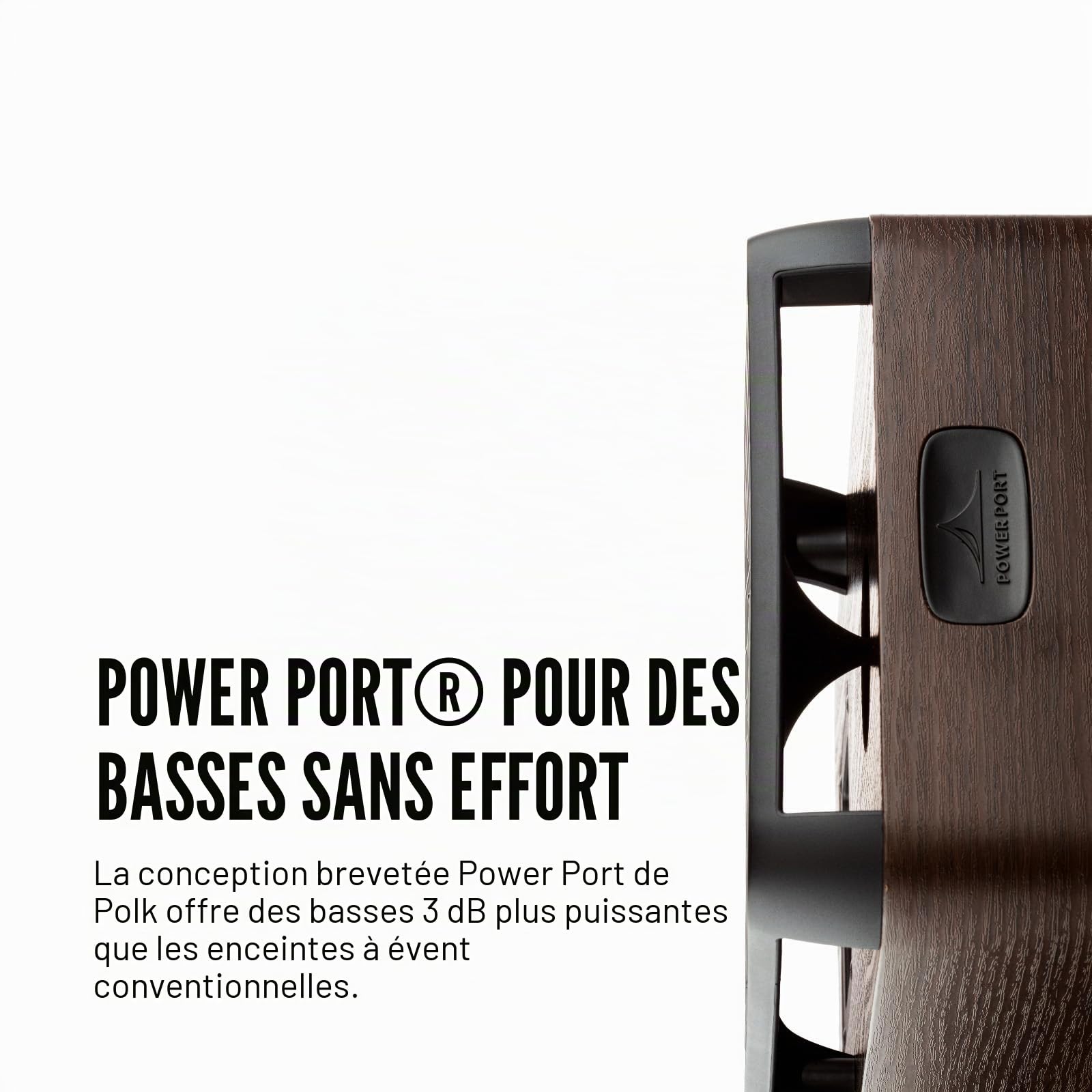 Polk Audio Signature Elite ES10 Enceintes Surround Hi-Res, Satellites Compactes, Compatibles Dolby Atmos/DTS:X (Paire) - Blanches