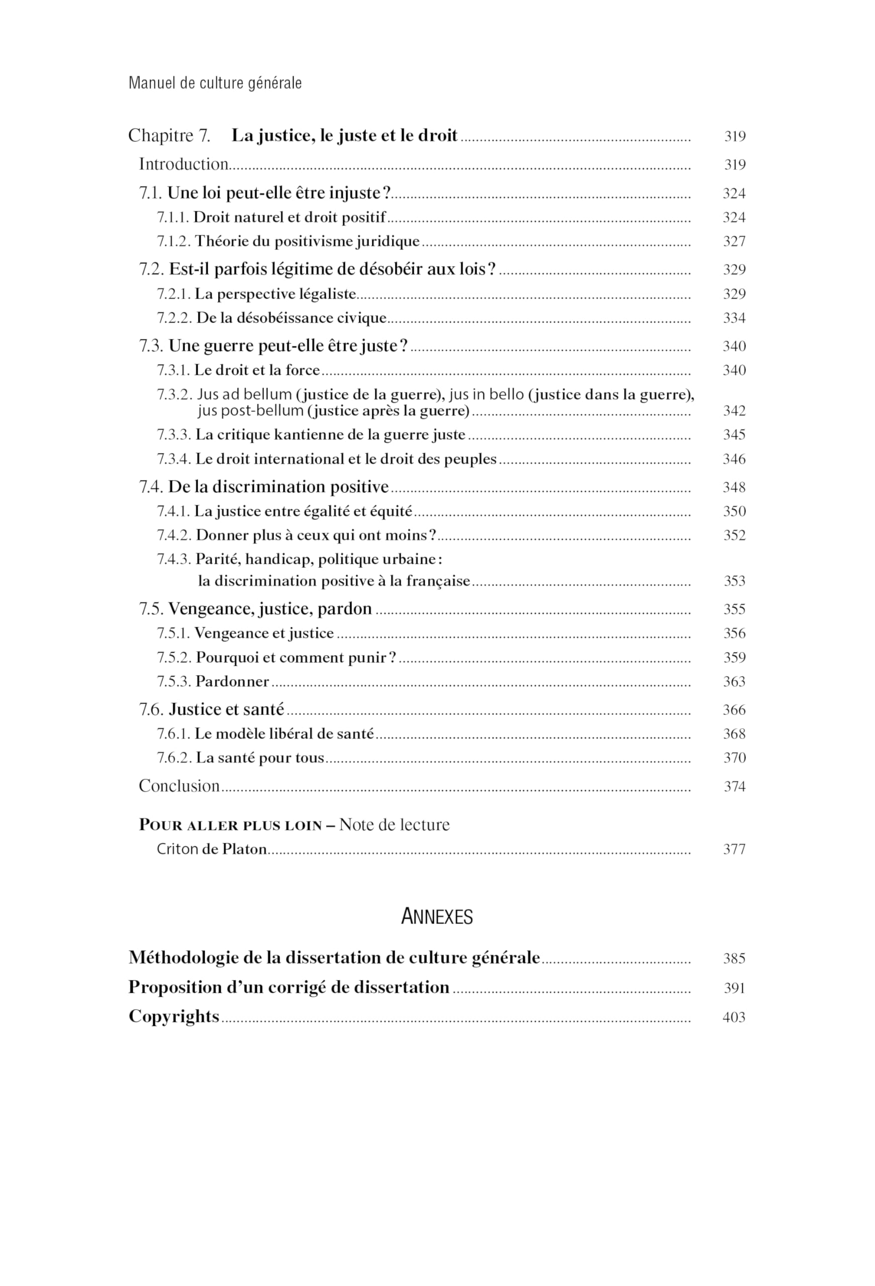 Manuel de culture générale: Préparation aux concours des grandes écoles de la fonction publique