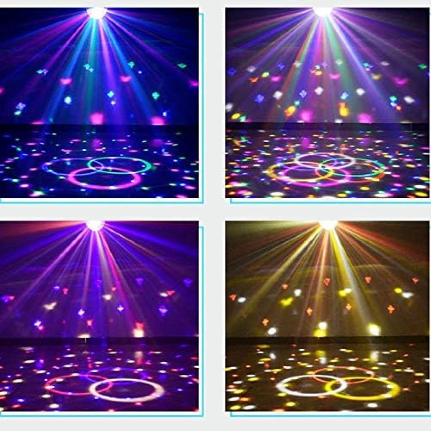 Świąteczne światła Projektora Światło Dyskotekowe Stroboskop Światło Sceniczne Obsługa Bluetooth Usb Pilot Zdalnego Sterowania Na Imprezę Dj Urodziny Family Party Bar Ktv Club