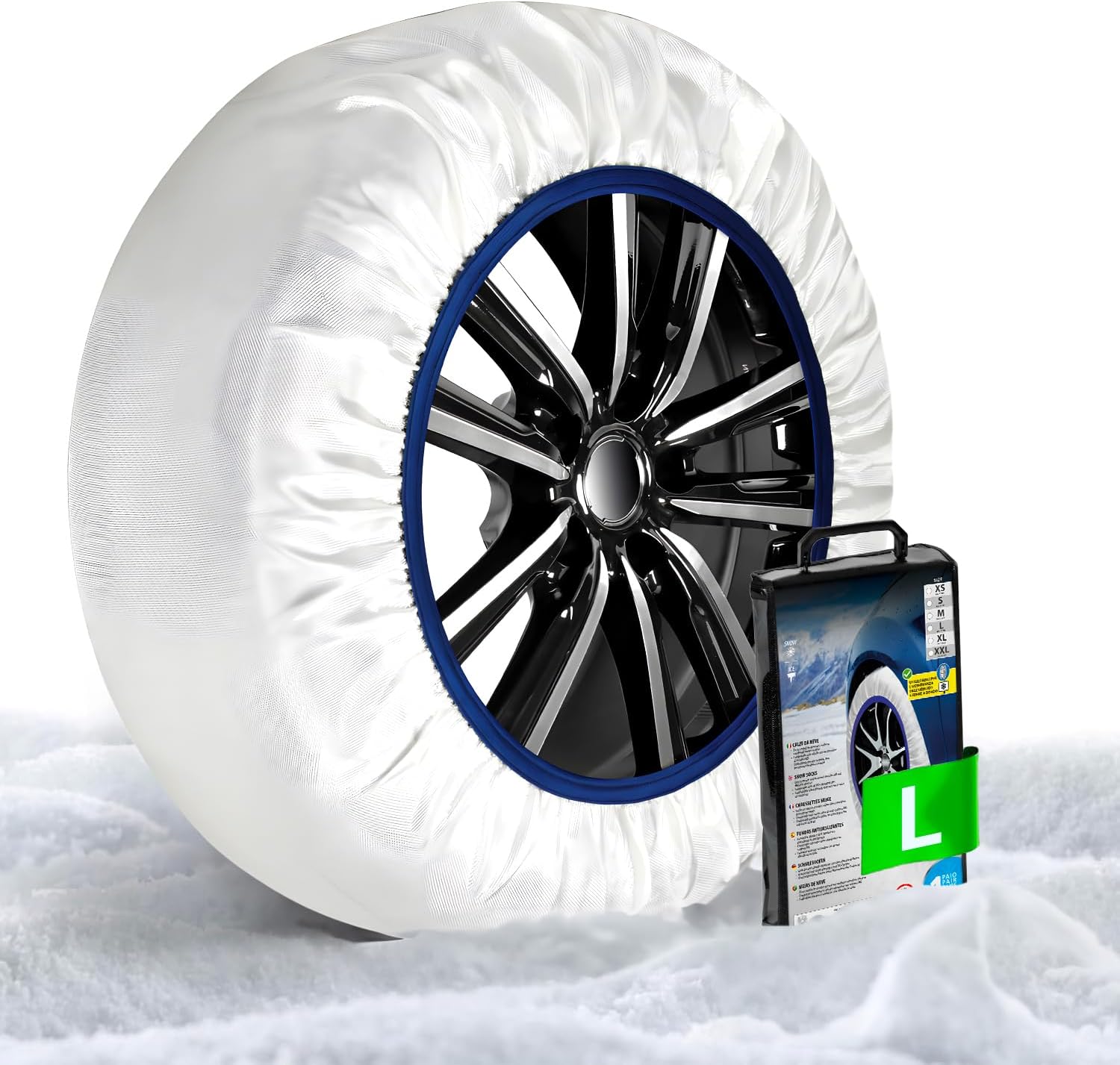 calze da neve per automobile