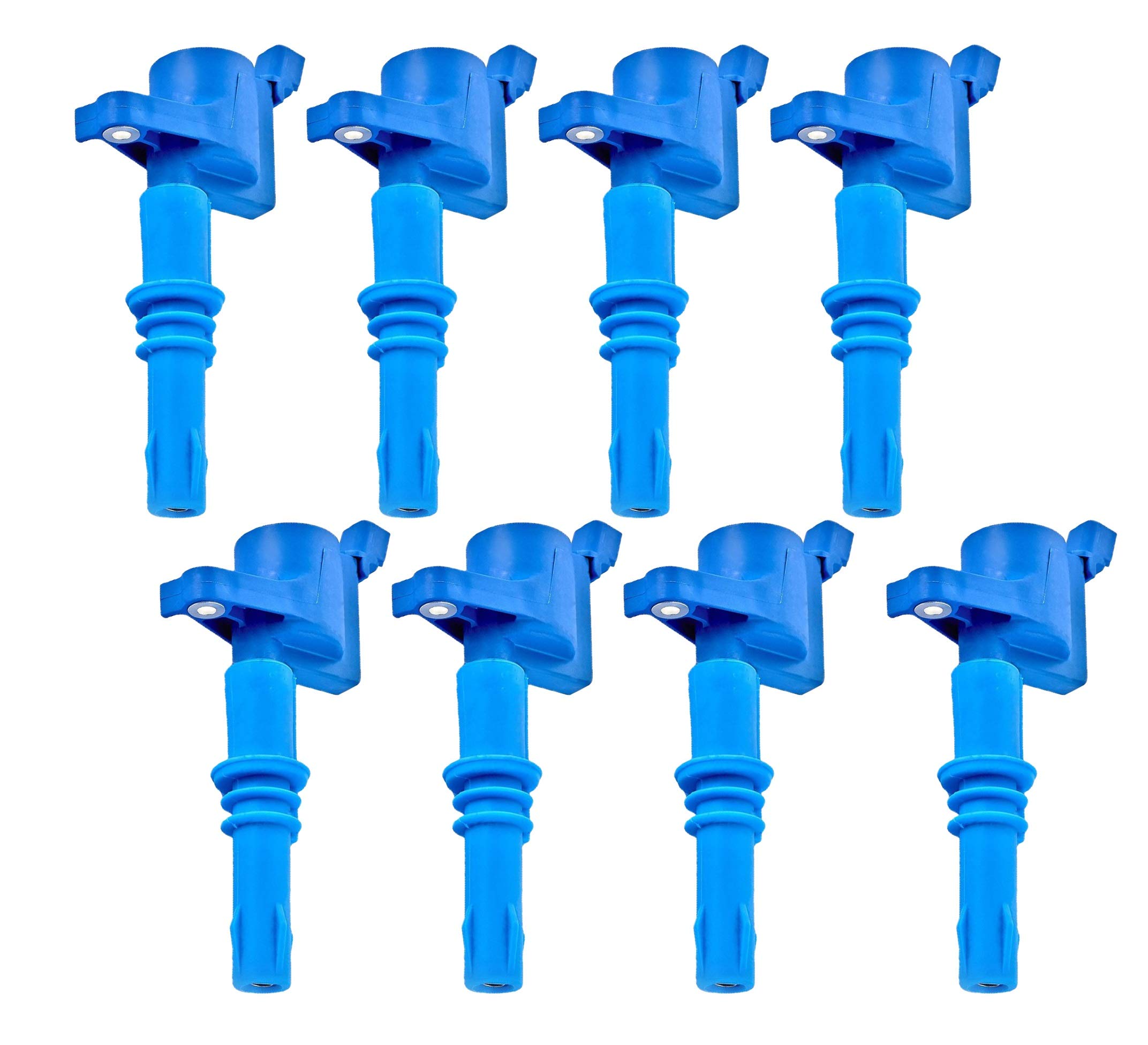 ENA Pack of 8 Ignition Coils Compatible with Ford F150 F250 F350 Super Duty Expedition Explorer V8 V10 5.4L 4.6L 3L3E 3L3U 3L3Z Replacement for FD508
