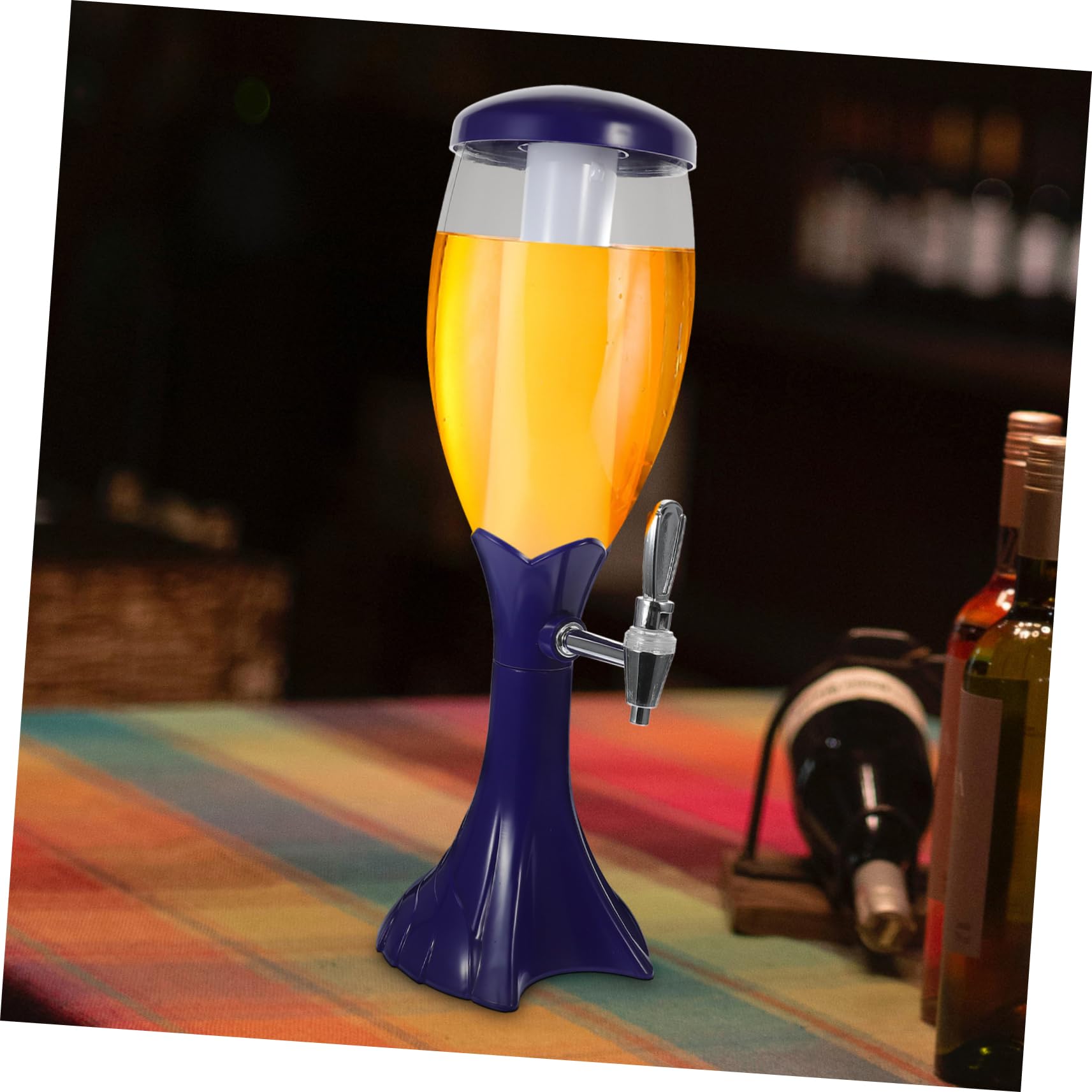 PRETYZOOM Barril de Cerveza Distribuidor de Bebidas Dispensador para Fiestas Grifo para Botella Autoservicio Dispensador de Cerveza