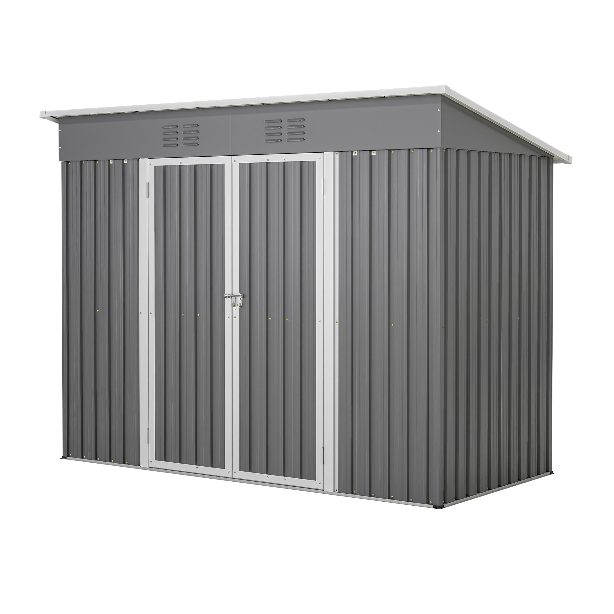 Jaxilyn 4x8 Metal Utility Shed