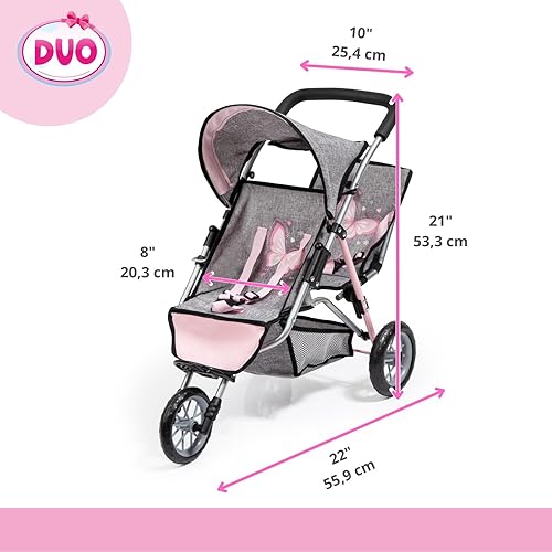 Miniatura 3 de Bayer Dolls Twin 3 Ruedas Jogger