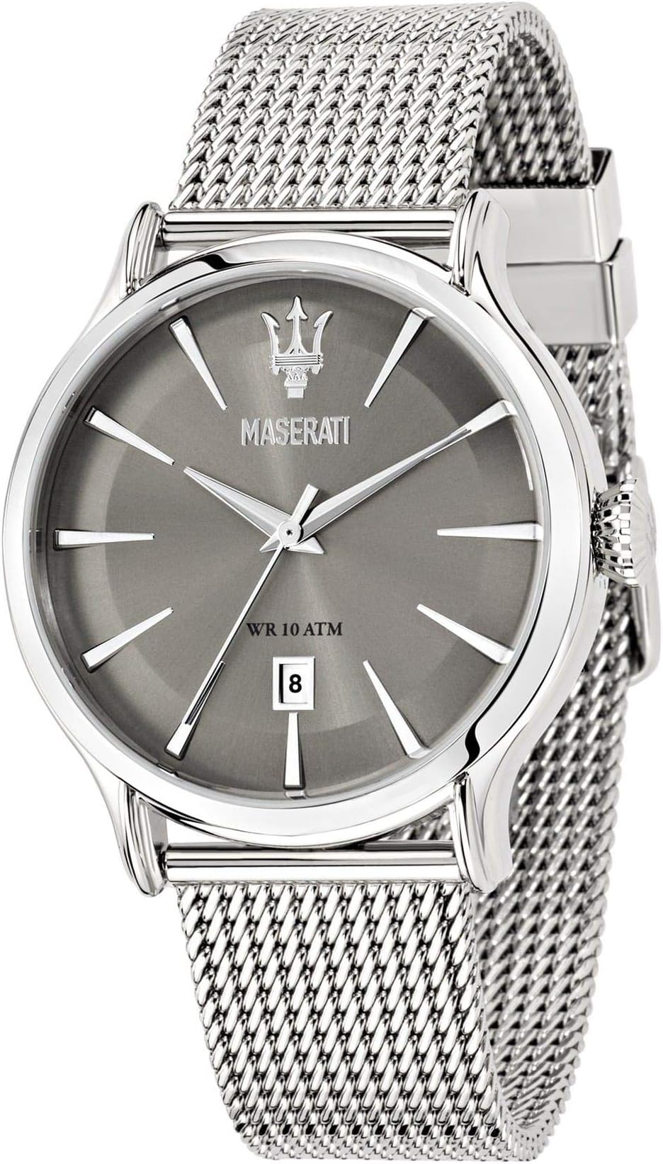 epoca Mens Analogue Quartz Watch with Stainless-Steel Bracelet R8853118002