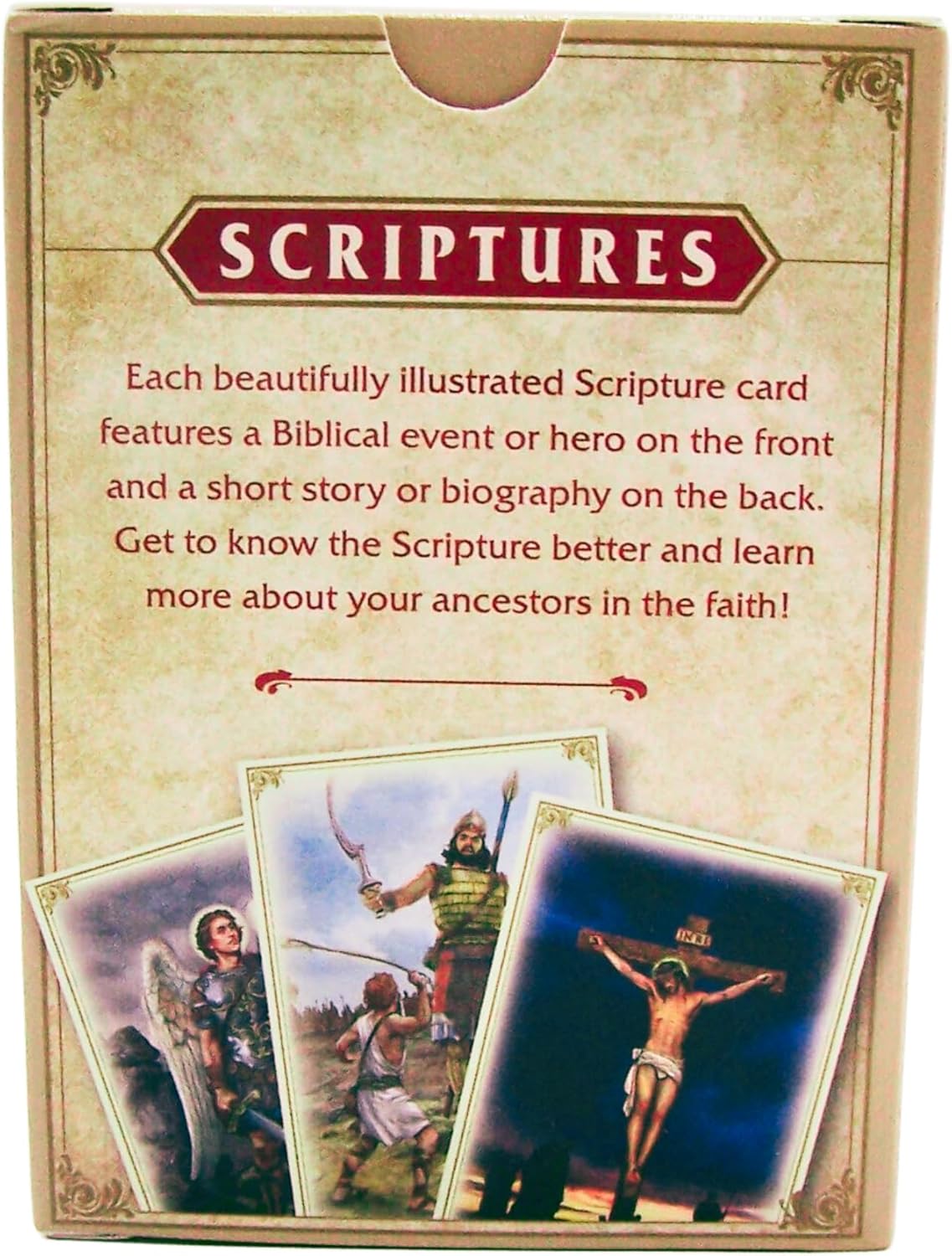 Wowser Bible Scripture Cards – 52 Bible Story Learning Cards, Christian Educational Game for Sunday School, Church Groups & Family Bible Study
