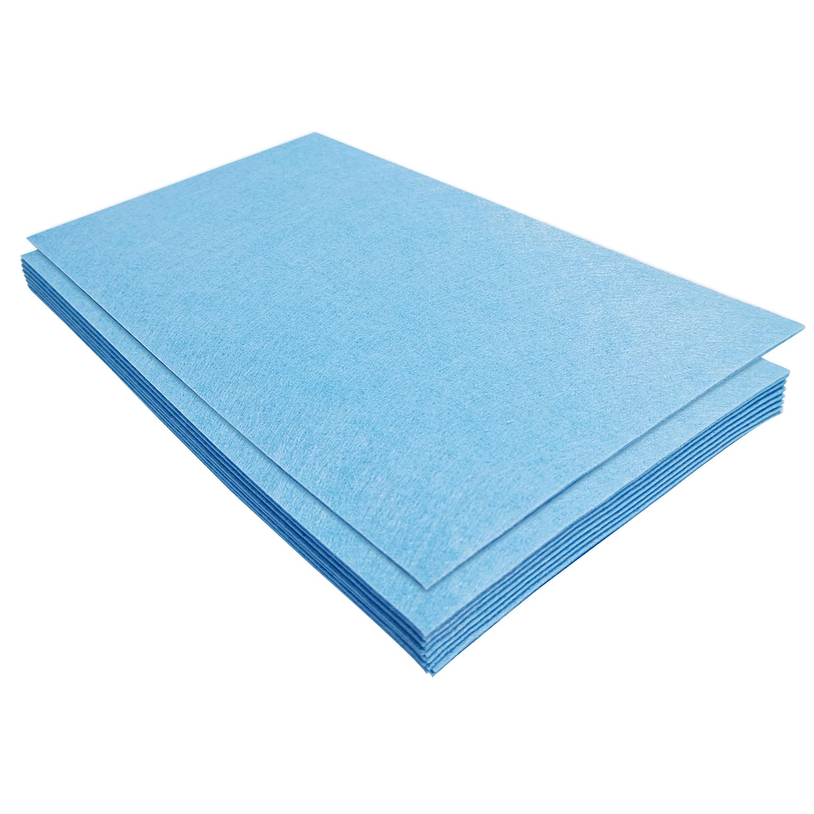 Jtnohx Stiff Felt Sheets, 11 Pcs Felt Fabric, 17.78×28.7cm Colour Fabric Square for Crafts, Craft Material for Sewing(Light Blue) — image 1
