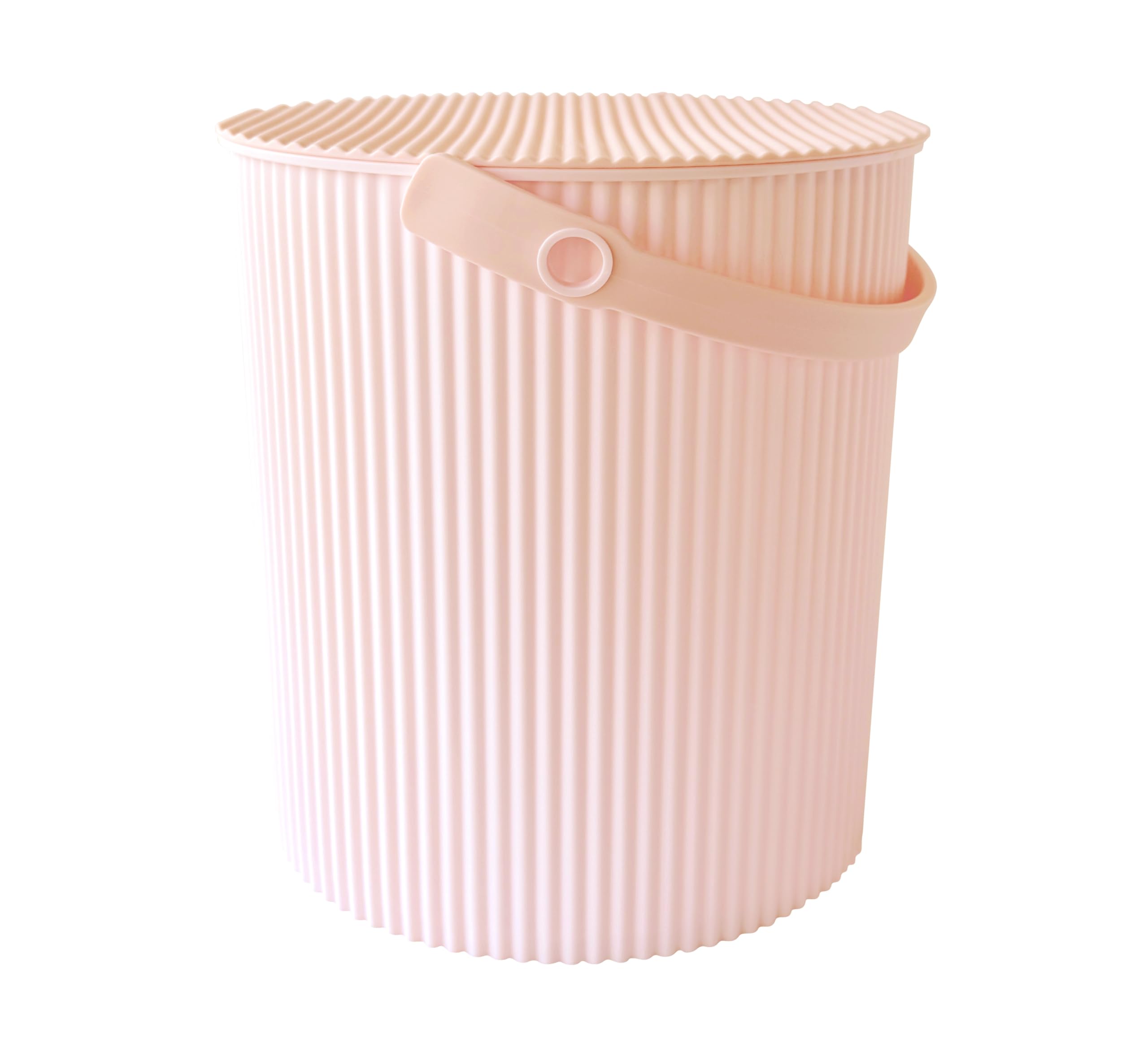 Yawata Kasei Sertevier Cubo con tapa Omni Uti LL Macaron Peach 33.0 x 31.0 x 33.8 cm (20 L) sceltevie omnioutil LL macaron fabricado en Japón