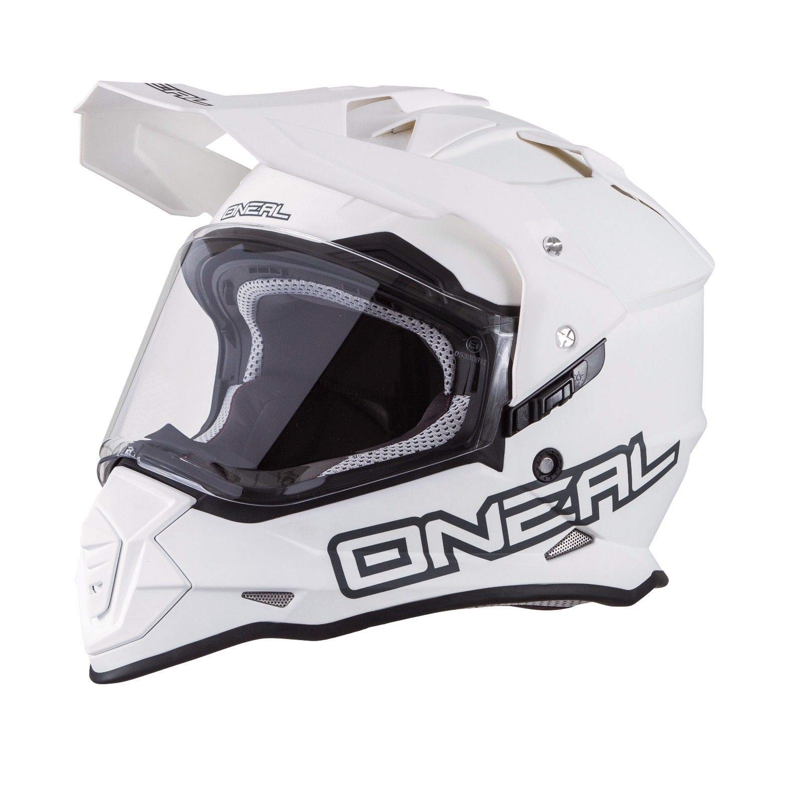 Amazon.com: O'Neal Sierra Helmet, Flat White LG : Automotive