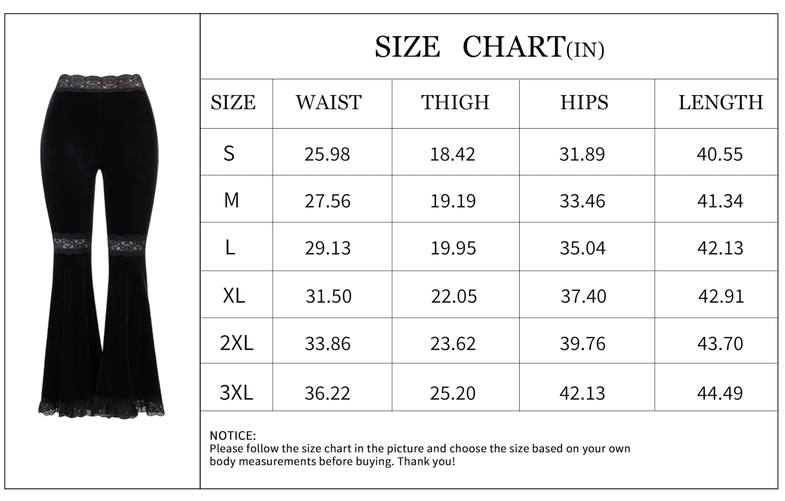 Pantaloni da donna in velluto gotico vintage midi vita pantaloni punk grunge harajuku pantaloni a gamba larga Y2K Emo Alt pantaloni