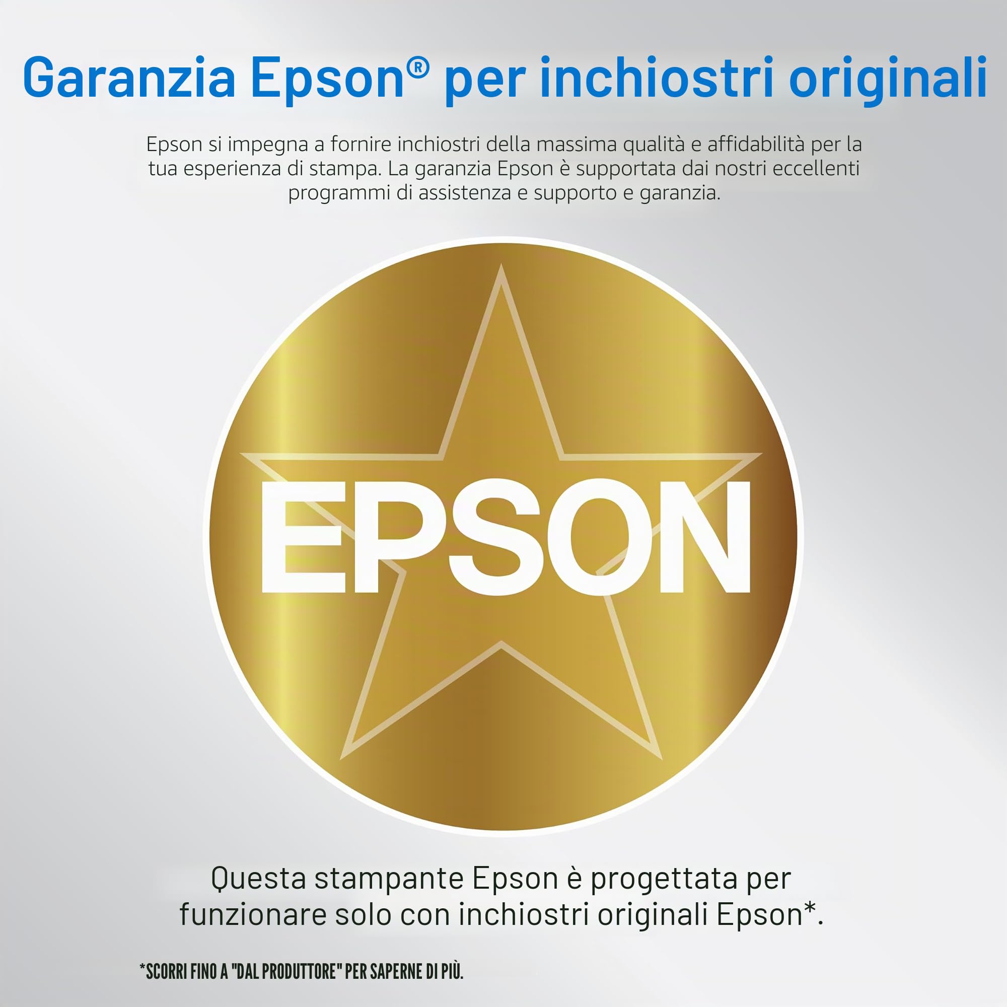 Epson Expression Home XP-4205 - Stampante multifunzione a colori wireless con scansione, copia, stampa automatica fronte/retro, foto senza bordi e display a colori da 2,4", compatibile con Alexa