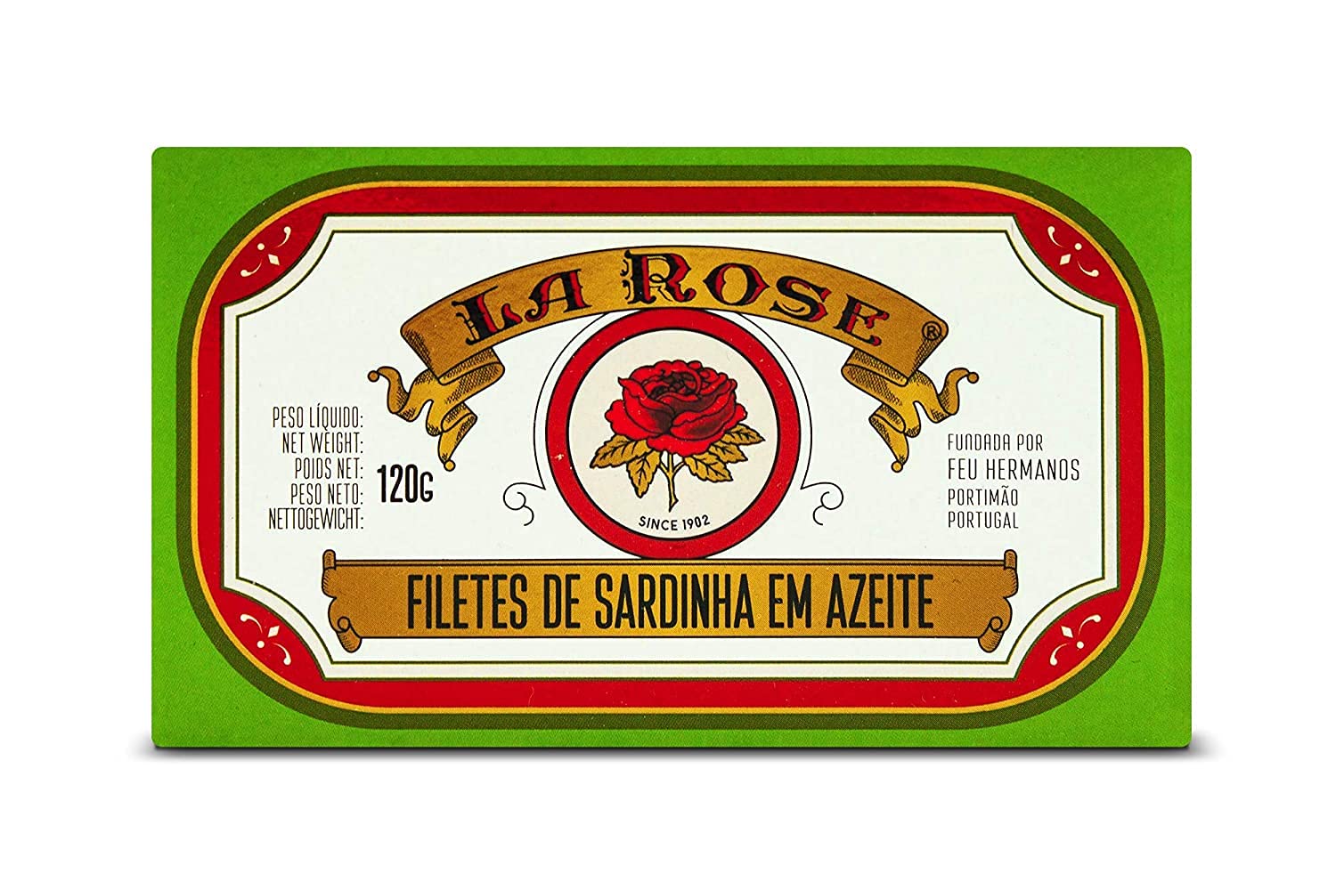 La Rose - Portugiesische Sardinen Set - 5 Arten - Portugal
