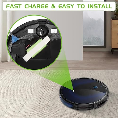 Miniatura 5 de Batería de repuesto de 3.0Ah 14.4V para Eufy RoboVac Li-ion compatible con Eufy RoboVac 11S, 11S Plus, 11S MAX, 12, 15C, 15C MAX, 30, 30C MAX,