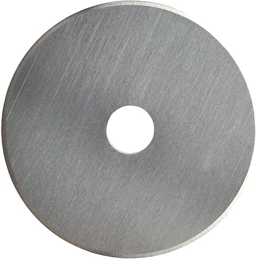 Fiskars Titanium Rotary Blade Ø 45 mm Straight Cutting, Titanium Carbide Roller Blade for Straight Cuts, 1003909