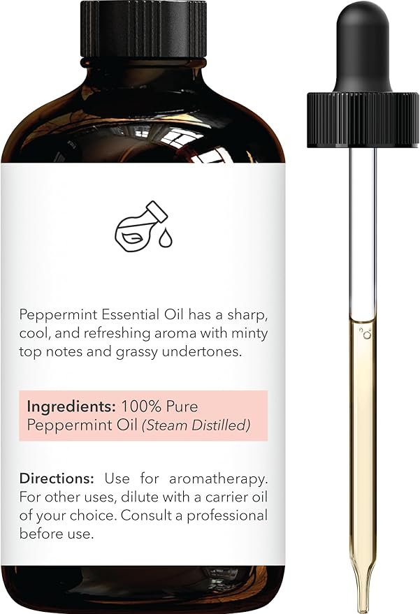 Aceite Esencial de Menta 4 Fl Oz de Brooklyn Botany miniatura 2