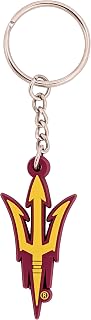 Desert Cactus Arizona State University Keychain Sun Devils ASU Car Keys Holder (PVC A)