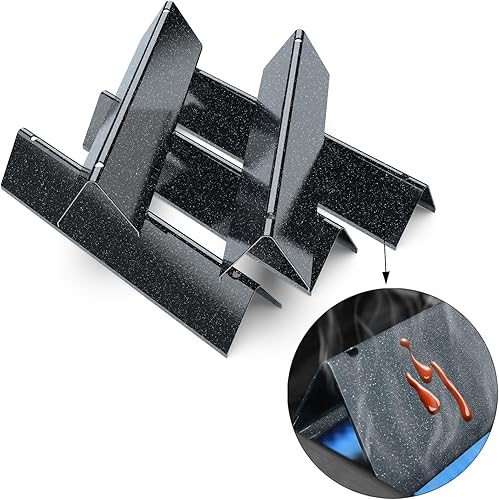 Miniatura 5 de Utheer 7636 Barras aromatizantes de 15.3 pulgadas para parrillas de gas Weber Spirit I y II y GS4 Spirit II 300, Spirit E310 S310 E320 S320 E330