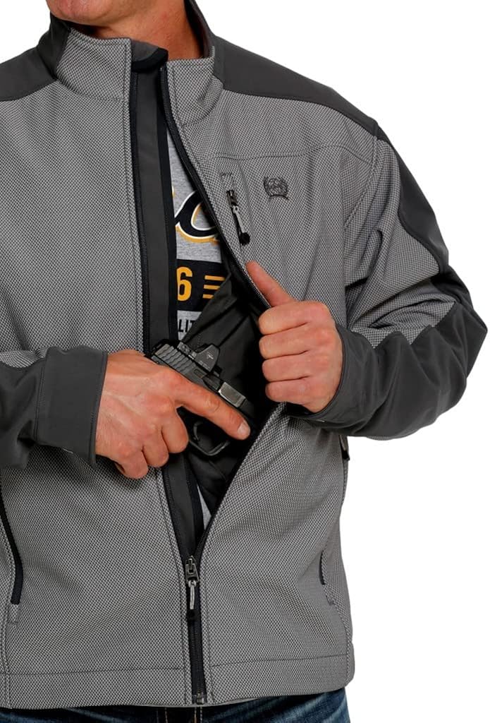 Miniatura 2 de Cinch MWJ1565001 - Chaqueta para hombre, color gris y negro, Gris