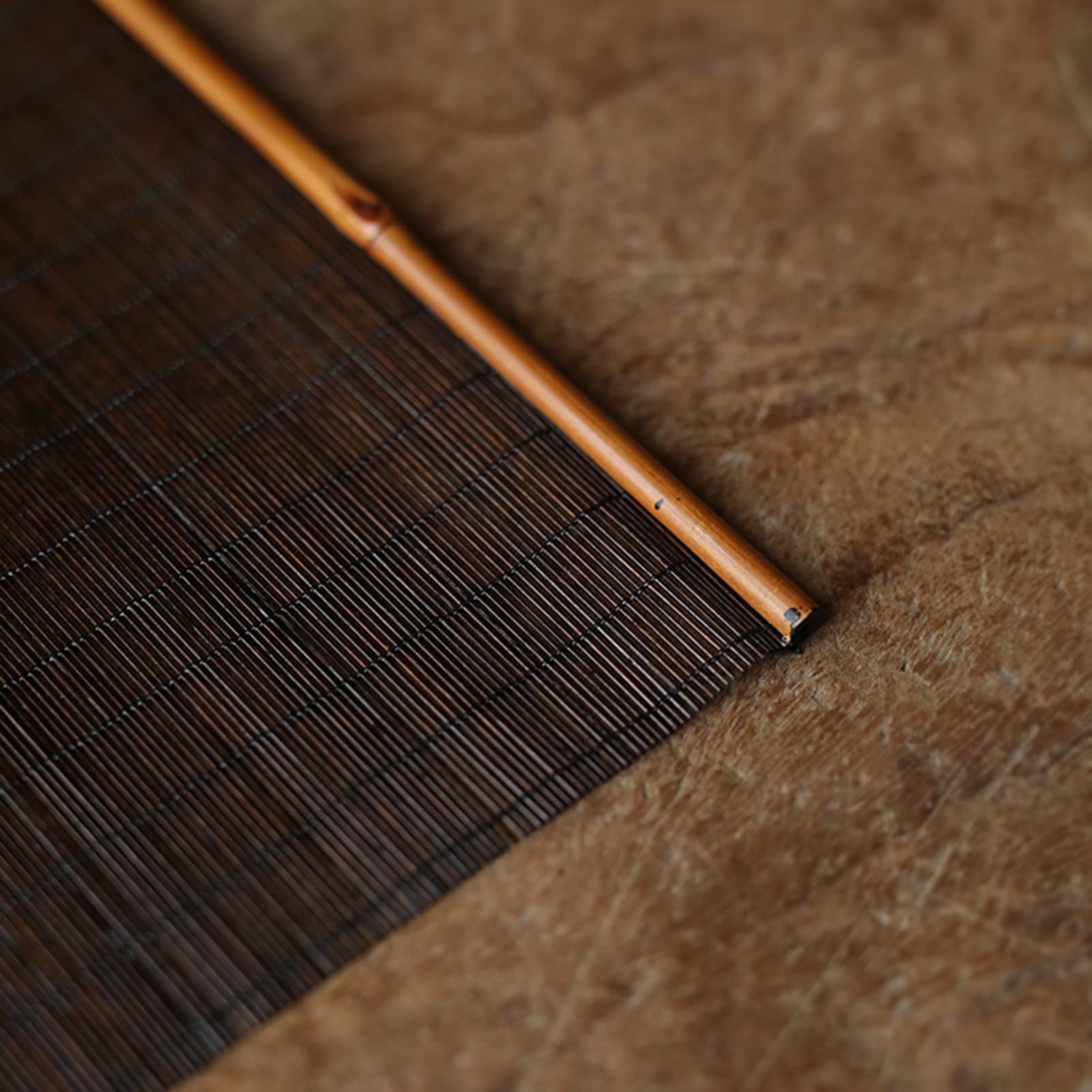 Caminos de Mesa Corredor De Mesa Tejido De Seda De Bambú Hecha A Mano Pura, Esteras De Mesa De Té Lavables con Aislamiento Térmico De Té, Accesorios De Ceremonia De Té, 30 × 46 Cm