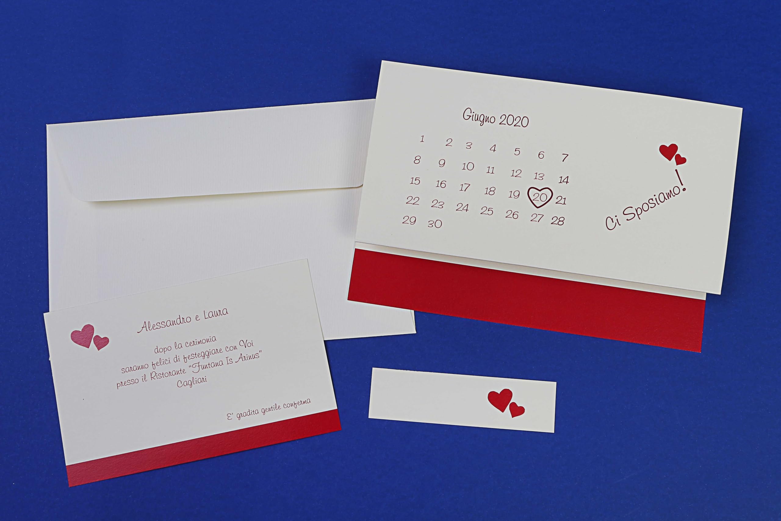 20 Set partecipazioni Nozze Personalizzate inviti Matrimonio Art.106 quantità a scelta