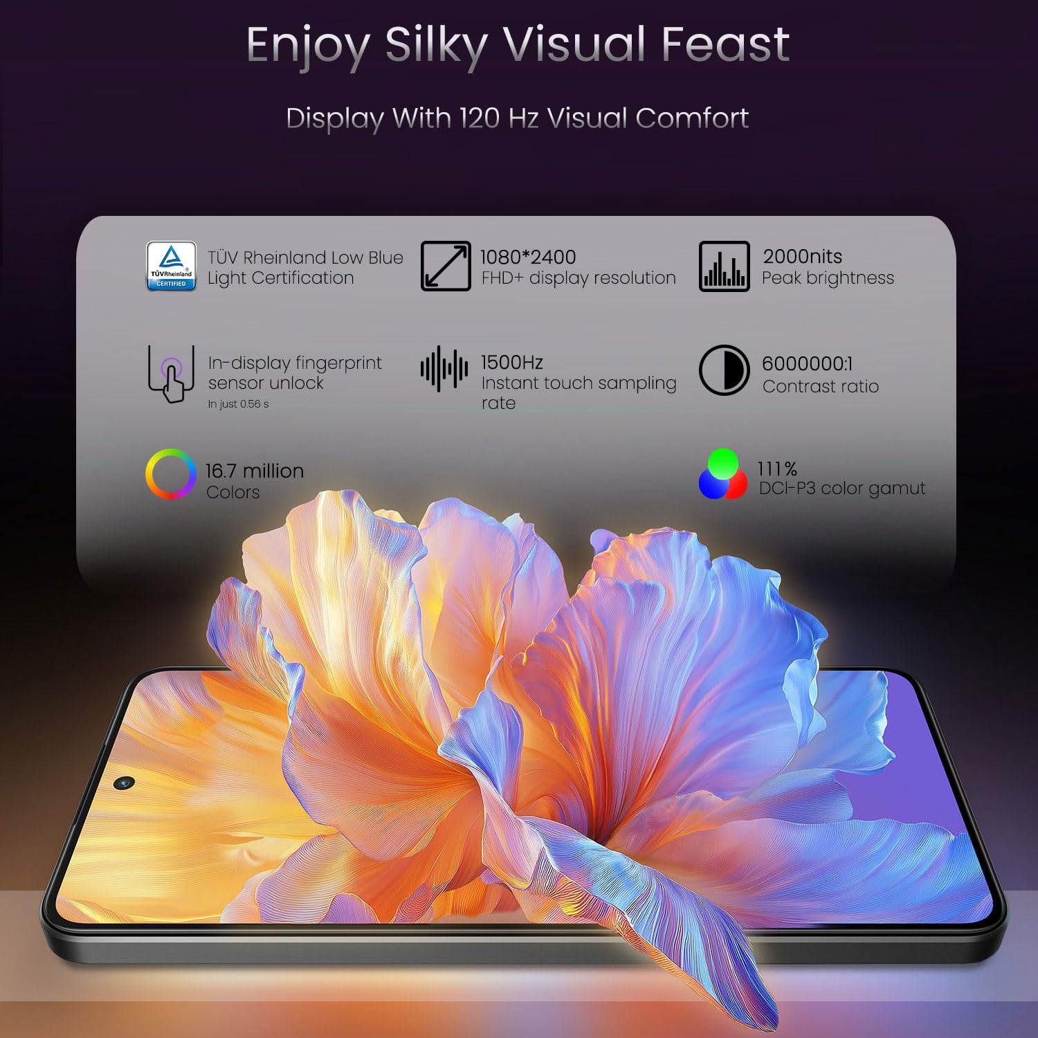 realme 14T 5G Smartphone 8+256Go, Black | Batterie 5130mAh, Charge rapide, Écran 6,67 pouces, 120Hz, Appareil photo IA 50MP, Dimensity 6300, IP69