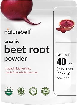NatureBell Organic Beet Root Powder, 40 oz