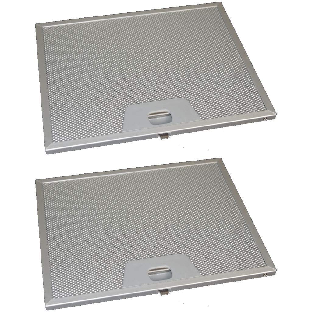 Ufixt 2 x Cooker Hood Metal Grease Filter 235mm x 189mm Fits Creda, Crosslee, Electrolux, Flavel, Hoover and Hotpoint