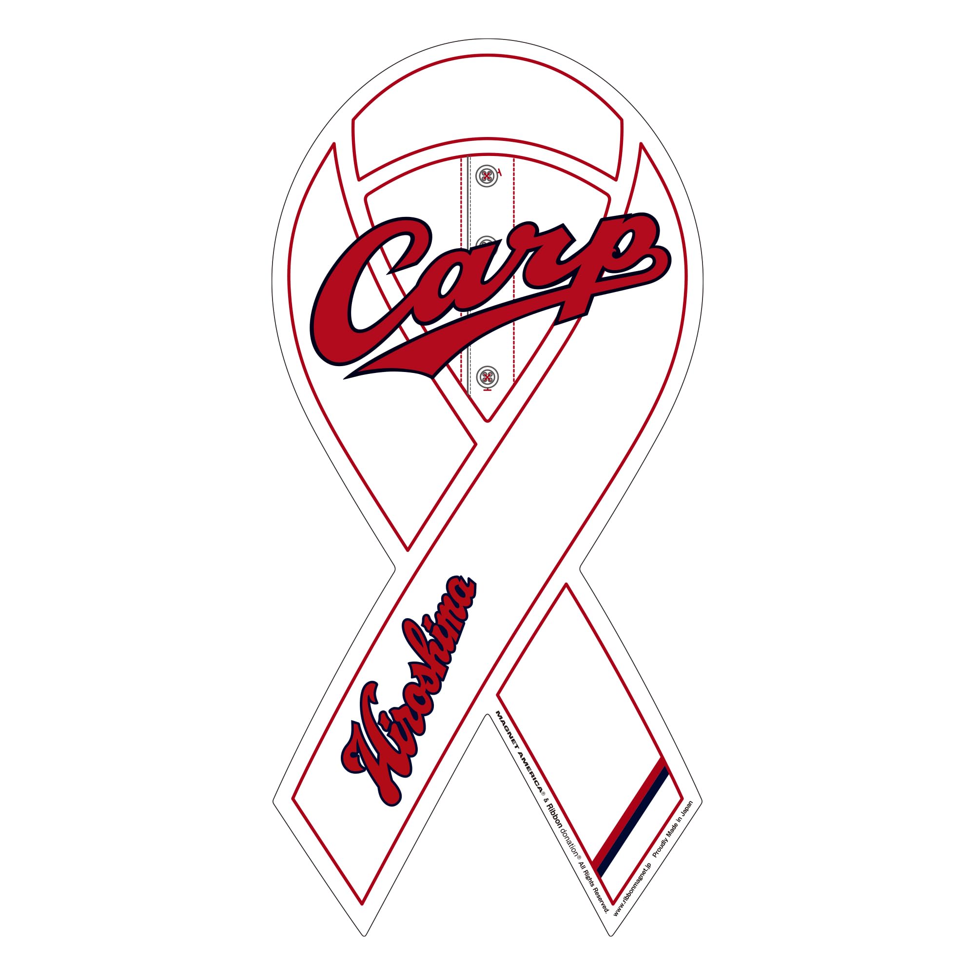 広島カープマグネット Amazon.co.jp: RibbonMagnet(リボンマグネット) 広島東洋カープ