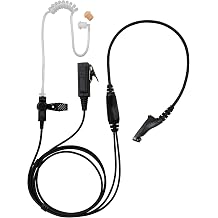 BCT22PRO-M9 Clear Tube Earpiece Compatible with Motorola Radios APX6000 APX7000 APX8000 XPR6350 XPR6550 XPR7550 XPR7350e XPR7550e XPR7580e APX 6000 7000 8000 XPR 6550 7550 7550e