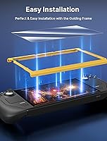 Vista 7 de JSAUX PC0105 - Funda para cubierta de vapor con soporte de ángulo ajustable + 2 protectores de pantalla para cubierta de vapor