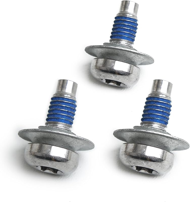 Kit de parafusos sextavados M8 x 20 para bandeja inferior do motor WHT000729A Yiklwwy – 3 unidades
