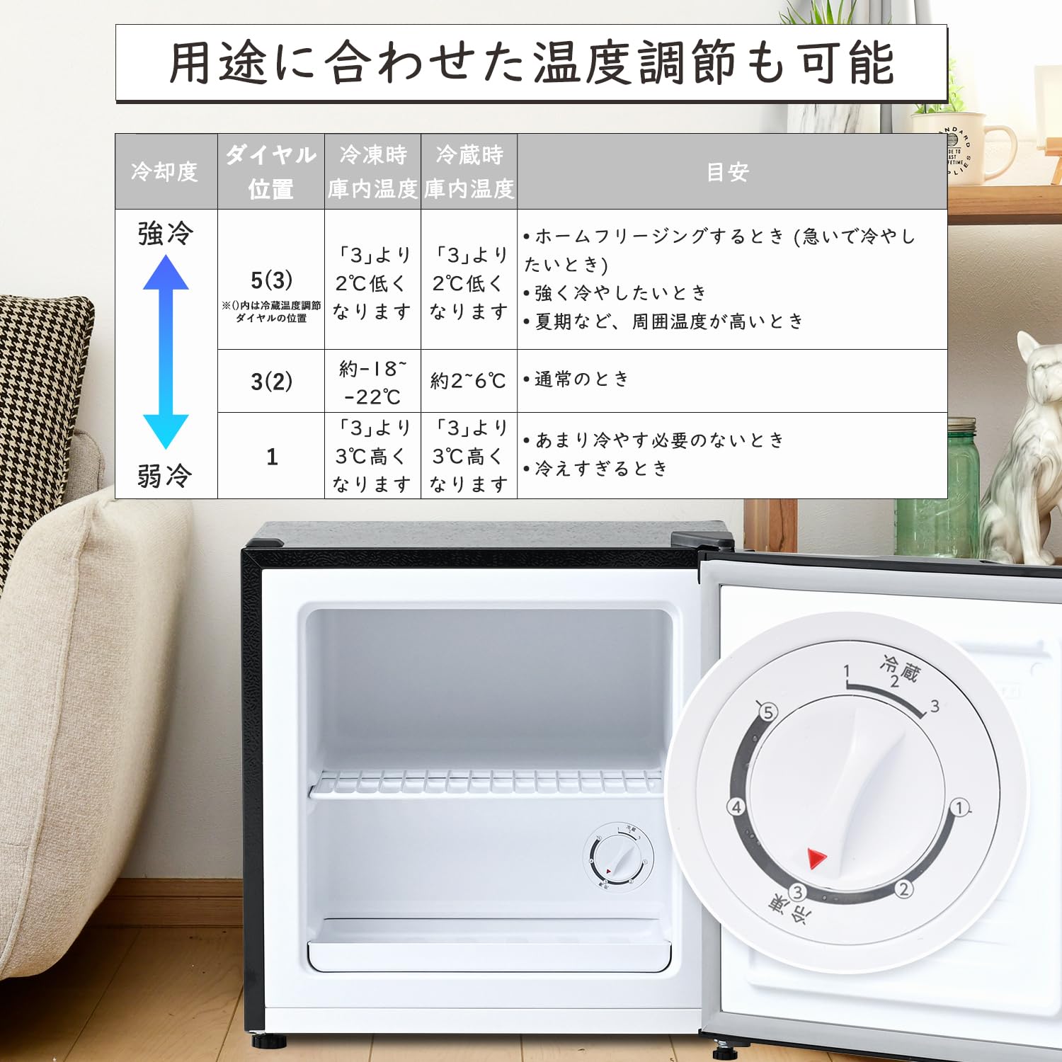 Amazon.co.jp: [山善] 【冷蔵もできる】冷凍庫 31L 右開き YF-WU30(B